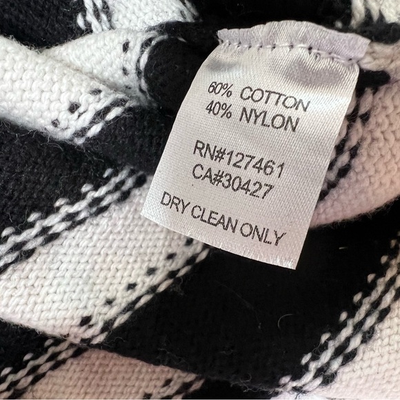 WILDFOX Leanne Striped Distressed Sweater V Neck Women Large NEW. 203 - Picture 6 of 6